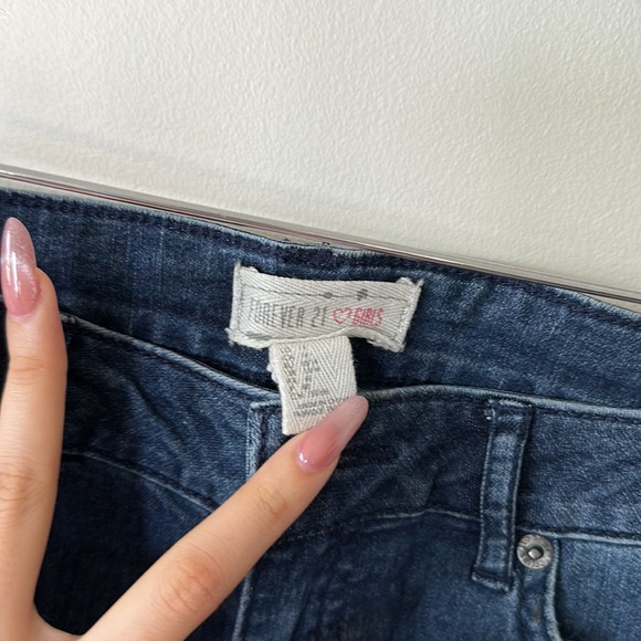 Forever 21 girls Denim shorts - Picture 3 of 4